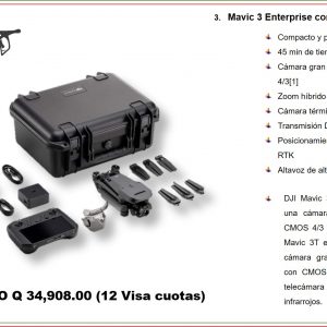 Mavic 3 Enterprise con control