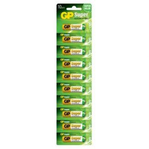 BATERIA AA TIRA 10PCS
