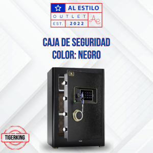 Caja de seguridad TIGERKING latón antiguo