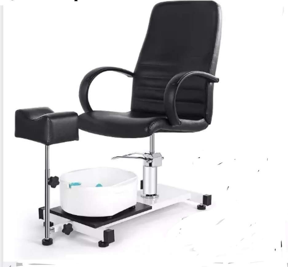 Silla Profesional Hidráulica para Pedicura más Tina Eléctrica