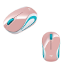 Logitech Ratón/Mouse Óptico Inalámbrico M187, Color Blossom