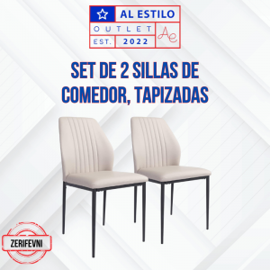 Juego de 2 sillas Zerifevni