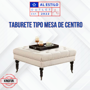 Taburete tipo mesa de centro KINGFUN