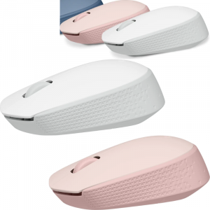 Logitech M170 Wireless Mouse, Ambidextrous, Off-white - Ratón - diestro y zurdo - óptico - 3 botones - inalámbrico