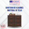 Gavetero de 6 cajones tela AZL1 Life