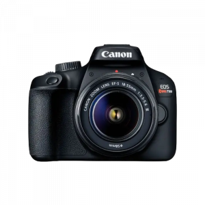 CAMARA EOS REBEL T100 Premium de 18 MP