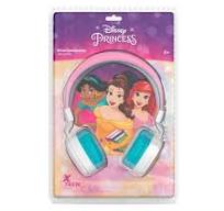 Audífonos Con Cable Xtech XTH-D274PS Con Micrófono Diseño Princesa De Disney