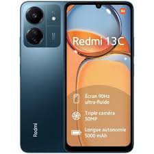Xiaomi Redmi 13C 8GB RAM + 256GB Almacenamiento, Azul- Liberado Dual SIM