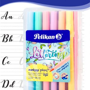 Marcadores Pelikan Lettering Pastel x12