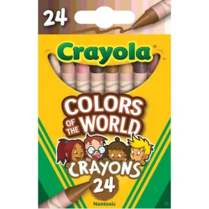 Crayón de cera Colors of the World Crayola
