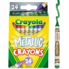 Crayón de cera metálico Crayola 24 colores
