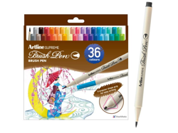 Marcador Artline Supreme Pen Brush 36U