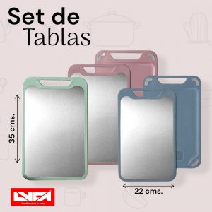 Set de Tablas de Cocina