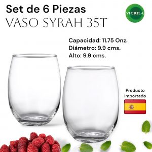 Set de Vasos Syrah