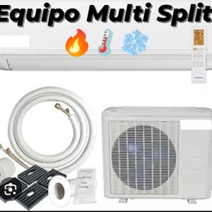Aire acondicionado MULTI SPLIT ( FRIO/CALOR) 24000btu