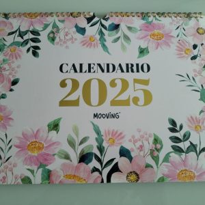 Calendario Mooving Flores 2025