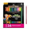 Crayones De Madera Prismacolor Junior, 36 Colores Metálico/Pastel
