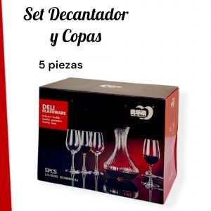Set Decantador y Copas