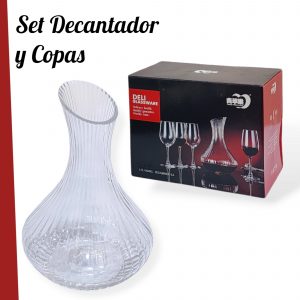 Decantador y Copas