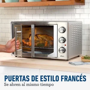 Horno Tostador con Puertas Francesas
