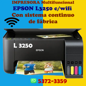 IMPRESORA EPSON L 3250 CON WIFI