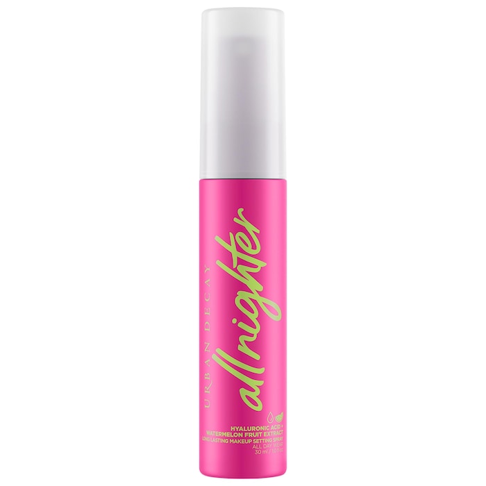 Urban Decay Mini All Nighter Hydrating Hyaluronic Acid Dewy Setting Spray (30ml)