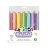 Crayón 24 Colores Carioca Pastel