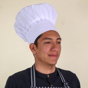 Gorro de cocina tipo Champiñon Blanco - XEF