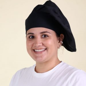 Gorro de cocina tipo Champiñon Negro - XEF