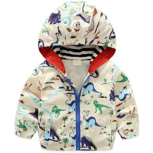 Chumpa con diseño de dinosaurios