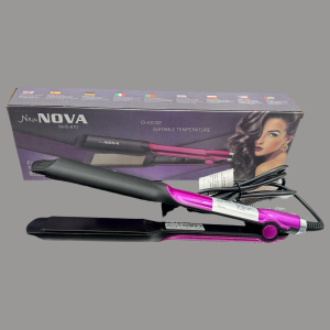 Plancha De Pelo Nova Nhs-870 Temperatura Regulable