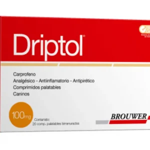 Driptol 100mg blister 4 pastillas