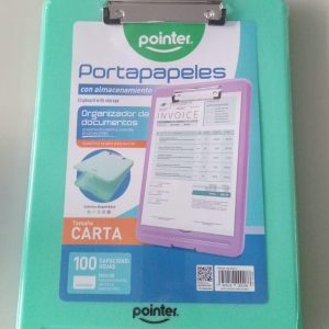 Portapapeles Pointer Tamaño carta verde