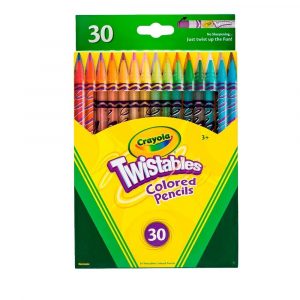 Caja de Crayones Crayola Twistables 30 colores giratorio