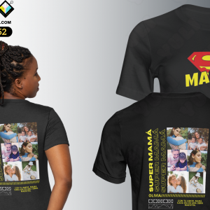 PLAYERA PERSONALIZADA SUPER MAMÁ