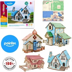 4 Rompecabezas 3D Pointer