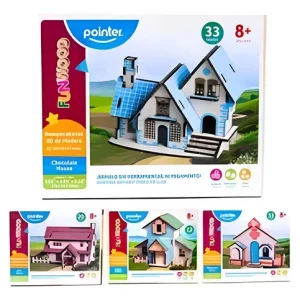 4 Rompecabezas 3D Pointer