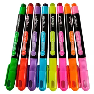 Crayón resaltador Pointer 8 colores