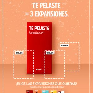 Te Pelaste + 3 expansiones (sujetas a disponibilidad)