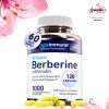 Berberina de 1000 mg con prebiótico de inulina