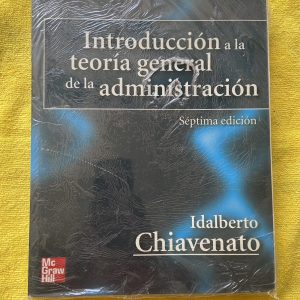 Libro: Introducción a la teoría general de la Administración
