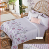 Edredon FLORALIA matrimonial con tendencia de 2 vistas.