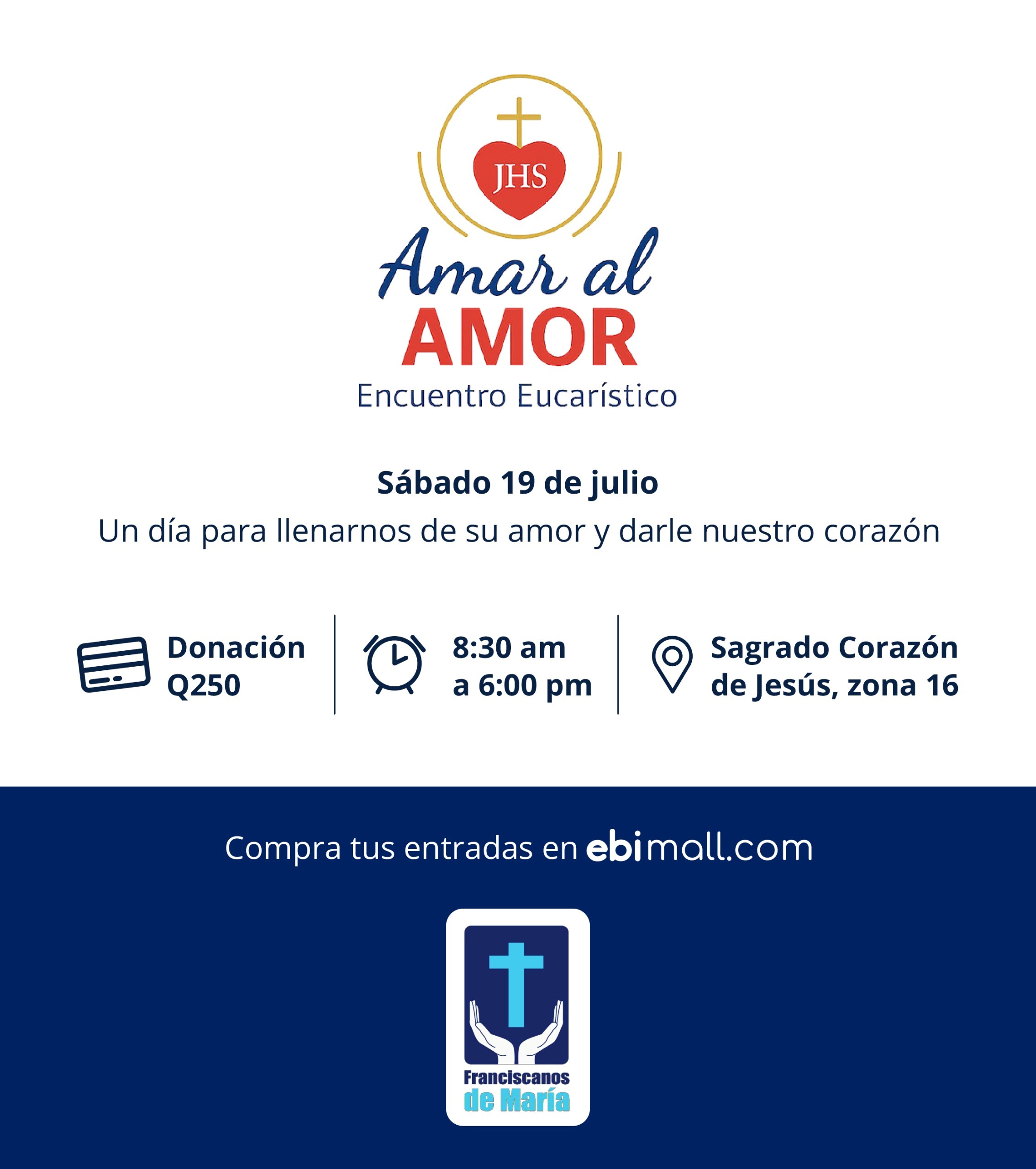 Evento Eucarístico Amar al Amor