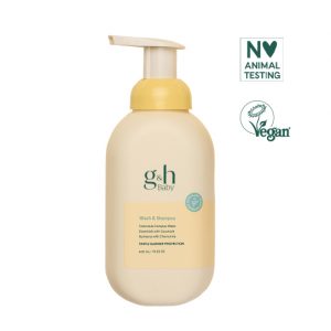 🛁 Gel de Baño y Shampoo para Bebé 👶 Bebé feliz con un baño sin lágrimas 400 ml.