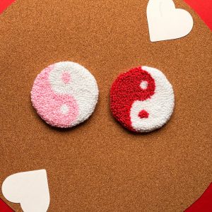 Portavasos para el Carro - Yin Yang