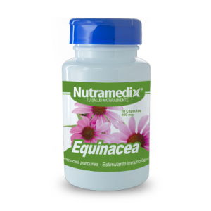 🍃 Equinácea Cápsulas – 60 cápsulas ✨ Fuente natural de apoyo inmunológico para prevenir y combatir infecciones respiratorias.