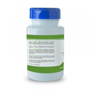 🍃 Equinácea Cápsulas – 60 cápsulas ✨ Fuente natural de apoyo inmunológico para prevenir y combatir infecciones respiratorias.