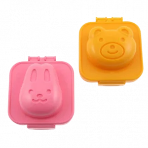 Moldes para huevos de conejo y oso