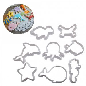 Cortador plastico animales marinos