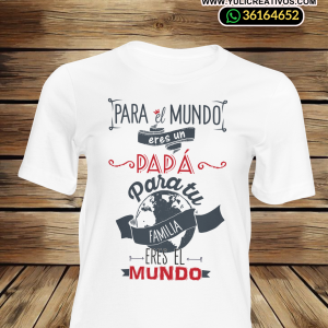 Playera día del padre